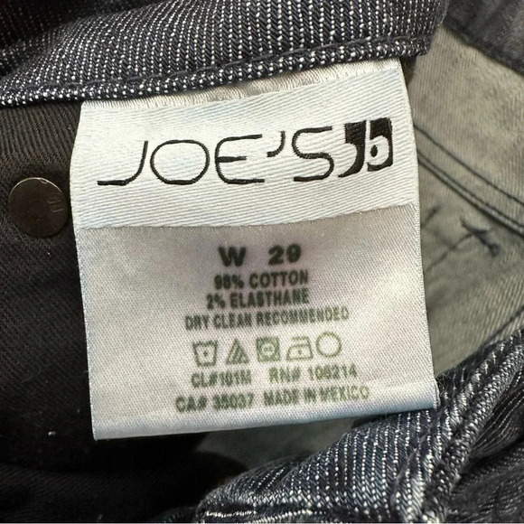 Joe's Jeans Women's Dark Wash Mid-Rise Bootcut Denim Jeans Size 29 GUC - Picture 10 of 11